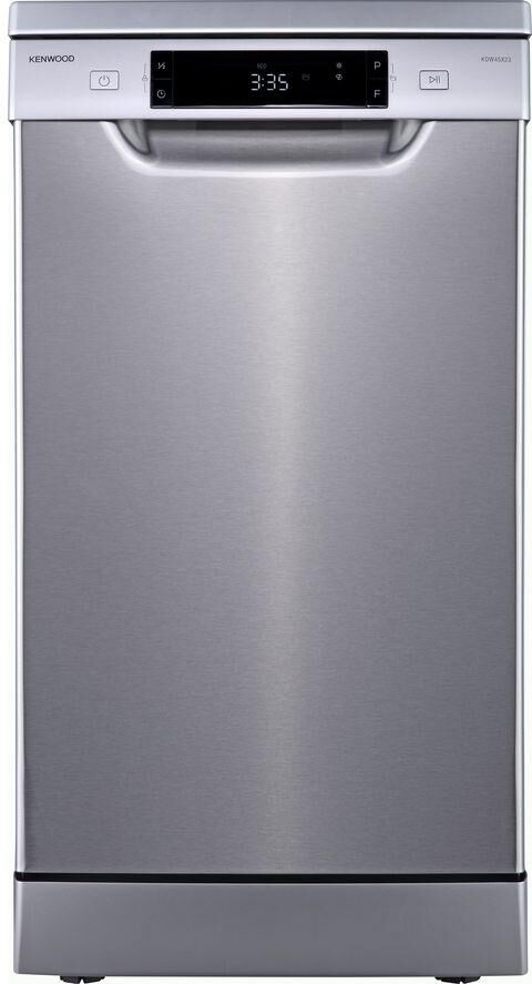 KENWOOD KDW45X23 Slimline Dishwasher - Silver, Stainless Steel