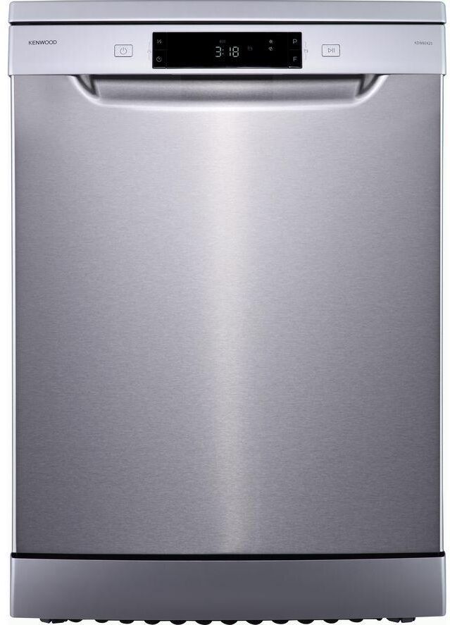 KENWOOD KDW60X23 Full-size Dishwasher - Silver, Stainless Steel