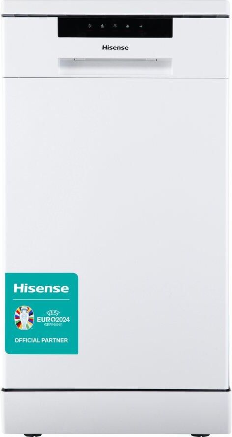 HISENSE HS523E15WUK Slimline Dishwasher - White, White