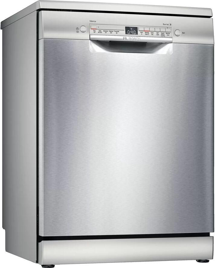 BOSCH Serie 2 SMS2ITI41G Full-size WiFi-enabled Dishwasher - Stainless Steel, Stainless Steel