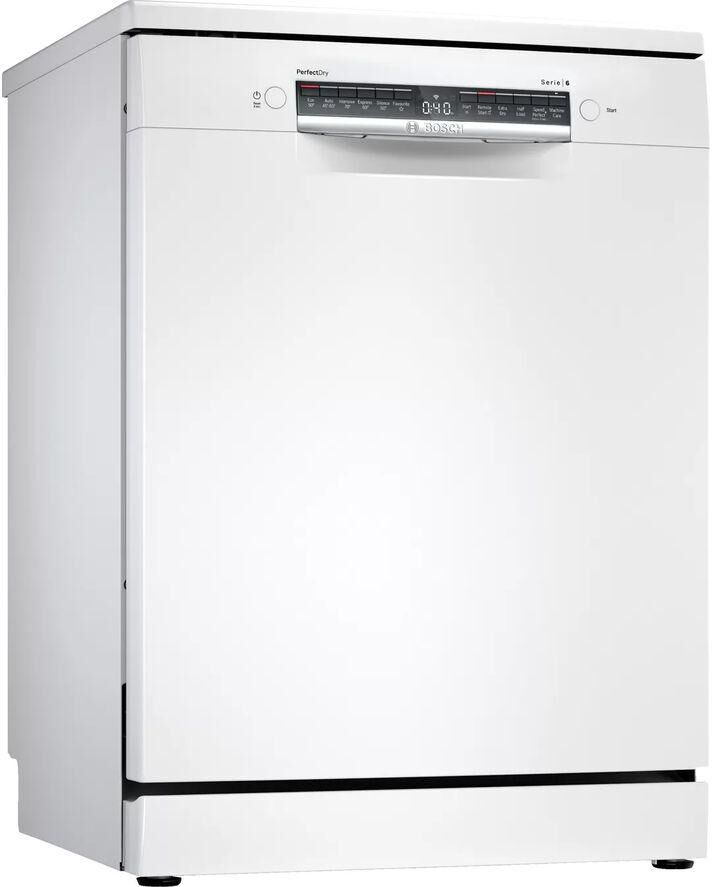 BOSCH Serie 6 SMS6ZCW00G Full-size WiFi-enabled Dishwasher - White, White