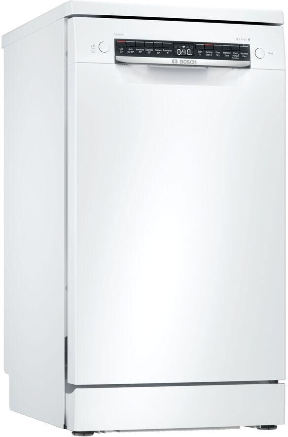 BOSCH Series 4 SPS4HKW45G Slimline Smart Dishwasher - White, White