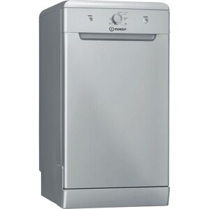 INDESIT DSFE 1B10 S UK N Slimline Dishwasher - Silver, Silver/Grey