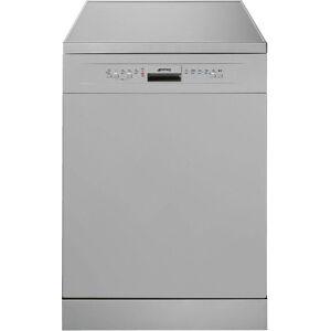 SMEG DFD352CS Full-size Dishwasher - White, Silver/Grey