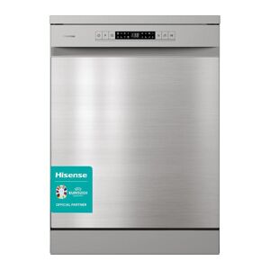 HISENSE HS622E90XUK Full-size Dishwasher - Stainless Steel, Stainless Steel