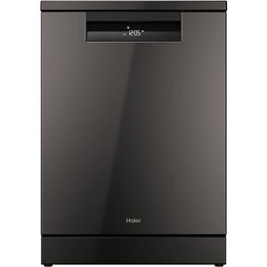 HAIER I Pro Shine 7 XF4A4M4PA Full-size WiFi-enabled Dishwasher - Graphite, Black