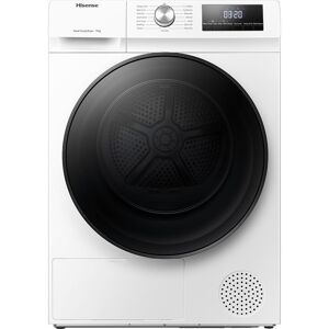 HISENSE 3 Series DHQA902U 9 kg Heat Pump Tumble Dryer - White, White