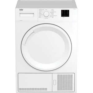 BEKO DTKCE80021W 8 kg Condenser Tumble Dryer - White, White