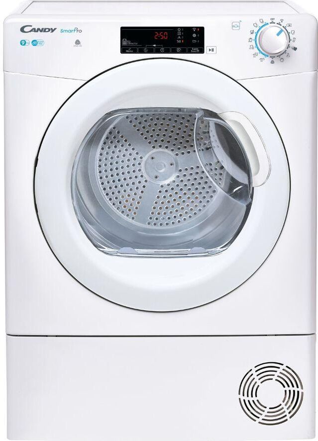 CANDY Smart Pro CSOE C9TG WiFi-enabled 9kg Condenser Tumble Dryer - White, White