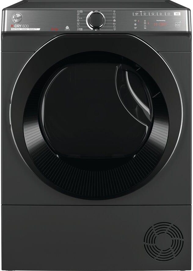 HOOVER H-Dry 600 NEH10A2TCBERXS80 NFC 10 kg Heat Pump Tumble Dryer - Graphite, Black,Silver/Grey