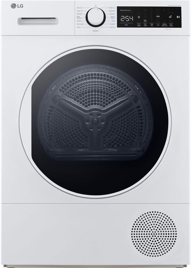 LG FDV208W 8 kg Heat Pump Tumble Dryer - White, White