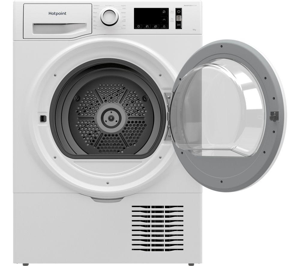 HOTPOINT H3 D91WB UK 9 kg Condenser Tumble Dryer - White, White