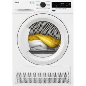 ZANUSSI ZDH87A2PW 8 kg Heat Pump Tumble Dryer - White, White