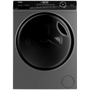 HAIER 959 Series HD90-A2959S WiFi-enabled 9 kg Heat Pump Tumble Dryer - Graphite, Silver/Grey