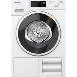 MIELE T1 TWD260WP WiFi-enabled 8 kg Heat Pump Tumble Dryer - White, White