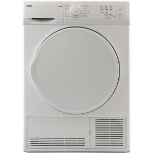 LOGIK LCD8W23 8 kg Condenser Tumble Dryer - White, White