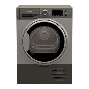 HOTPOINT H3 D91GS UK 9 kg Condenser Tumble Dryer - Graphite, Silver/Grey