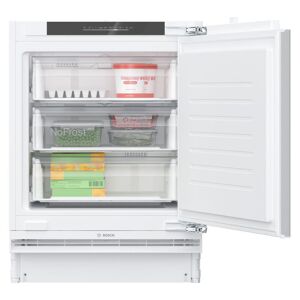 BOSCH Series 4 GUN21VFE0G Integrated Undercounter Freezer - Fixed Hinge, White