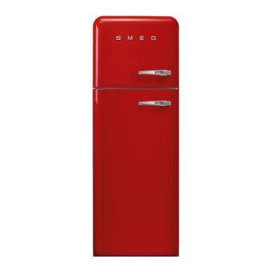 SMEG FAB30LRD5UK 80/20 Fridge Freezer - Red, Red