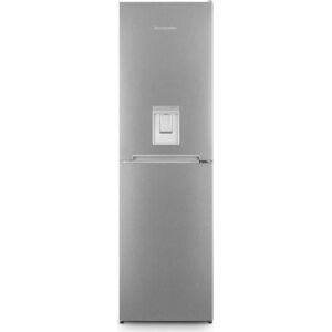 MONTPELLIER MFF185DX 50/50 Fridge Freezer - Inox, Silver/Grey