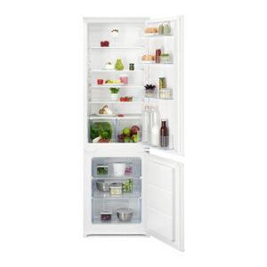 AEG ColdSense OSC5S181ES Integrated 70/30 Fridge Freezer - Sliding Hinge, White