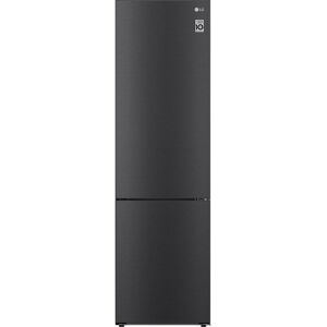 LG NatureFRESH GBP62MCNAC 70/30 Fridge Freezer - Matte Black, Silver/Grey