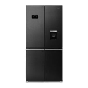 SHARP SJ-FA25IHDAD-EN American-Style Fridge Freezer - Dark Stainless Steel, Stainless Steel