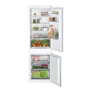 BOSCH Series 2 KIN86NSE0G Integrated 60/40 Fridge Freezer - Sliding Hinge, White