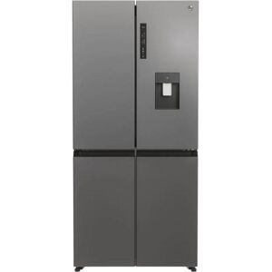 HOOVER HHCR3818EWPL(UK) Fridge Freezer - Inox, Silver/Grey