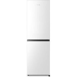 HISENSE RB327N4BWE 50/50 Fridge Freezer - White & Steel, Silver/Grey