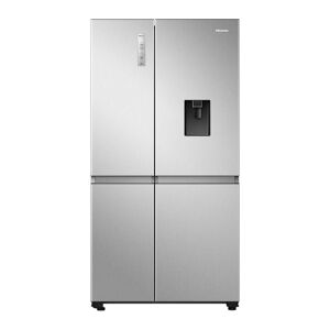 HISENSE PureFlat RS840N4WCE American-Style Smart Fridge Freezer - Stainless Steel, Stainless Steel