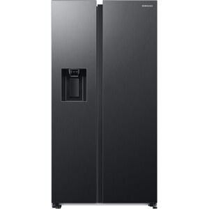 SAMSUNG Series 8 RS68CG885EB1EU American-Style Smart Fridge Freezer - Black Stainless Steel, Silver/Grey