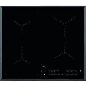 AEG IKE64441FB Electric Induction Hob - Black, Black