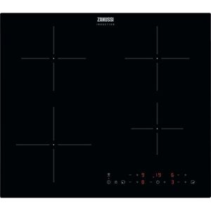 ZANUSSI Hob2Hood ZITN643K Electric Induction Hob - Black, Black