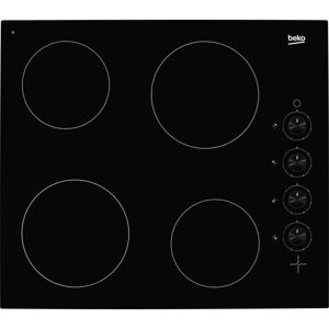 BEKO HIC64102 Electric Ceramic Hob - Black, Black