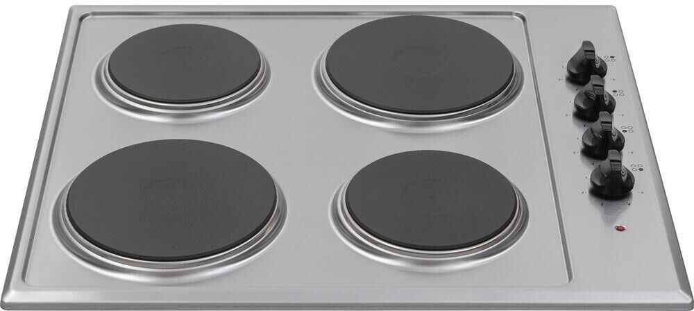 ESSENTIALS CSPHOBX21 Electric Solid Plate Hob - Inox, Silver/Grey