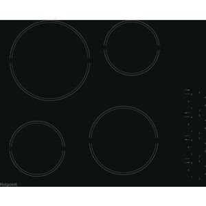 HOTPOINT HR 619 CH Electric Ceramic Hob - Black, Black