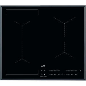 AEG IKE64441FB Electric Induction Hob - Black, Black