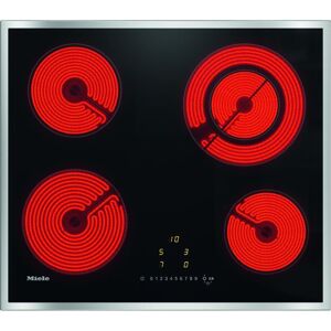 MIELE KM6520 Electric Ceramic Hob - Black, Black