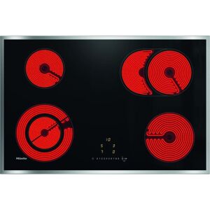 MIELE KM6522 Electric Ceramic Hob - Black, Black