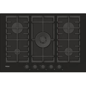 HAIER Series 2 HAVG75S2B 75 cm Gas Hob - Black, Black