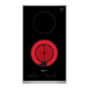 NEFF TL13FD9T8 Electric Ceramic Domino Hob - Black, Black