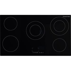 RUSSELL HOBBS RH90EH7011 90 cm Electric Ceramic Hob - Black, Black