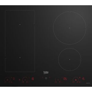 BEKO HII64820UFT 58 cm Induction Hob - Black, Black