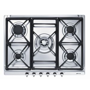 SMEG SE70SGH-5 Gas Hob - Stainless Steel, Stainless Steel