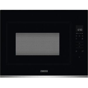 ZANUSSI ZMBN4SX Built-in Solo Microwave - Black & Stainless Steel, Stainless Steel