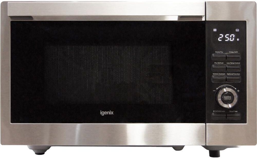 IGENIX IG3095 Combination Microwave - Stainless Steel, Stainless Steel