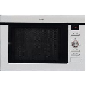 AMICA AMM25BI Built-in Microwave with Grill - Stainless Steel, Stainless Steel