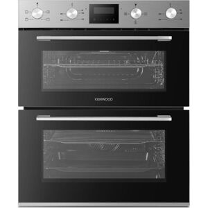 KENWOOD KBUDOX21 Built-underDouble Oven - Black & Stainless Steel, Stainless Steel