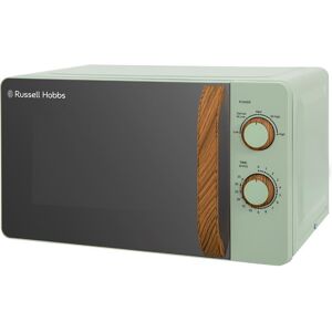 RUSSELL HOBBS Scandi RHMM713MG-N Compact Solo Microwave - Green, Green